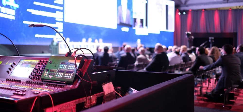 Corporate Event AV Hire for Events Audio Visual Services